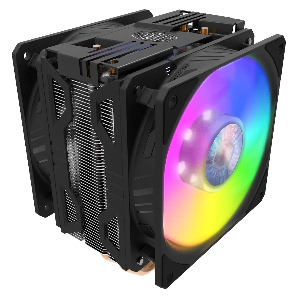 Disipador Air Cooler CPU Cooler Master Hyper 212 LED Turbo ARGB 159mm AMD Intel c/ Ctrl. ARGB